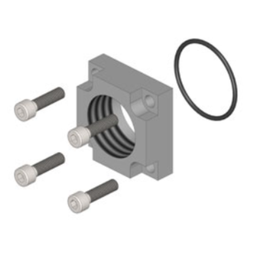 Axiáldugattyús szivattyúhoz ráfolyó adapter (76+76 ccm-hez)