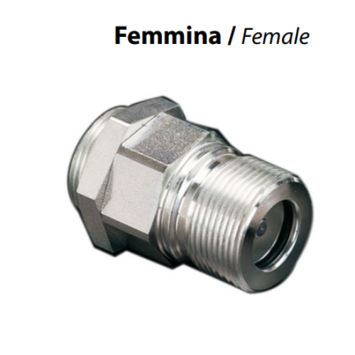 Gyorscsatlakozó menetes 1″ (anya)