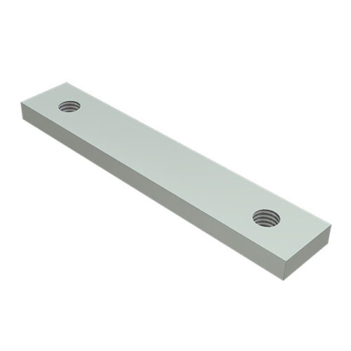 Zsanér alátét,  25/30 mm zsanérhoz, 75mm-es furat távolság, horganyzott kivitel