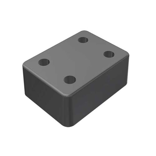 Gumiütköző 200x151x82mm