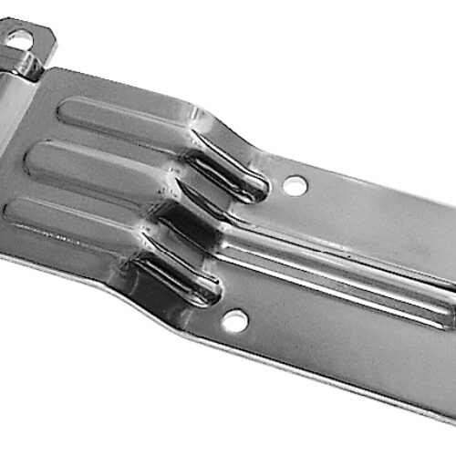 Oldalajtó zsanér 30+230x90mm inox